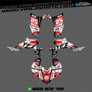 ADHESIVOS Y PEGATINAS DE VINILO PARA YAMAHA YFZ 450 Rt005-12