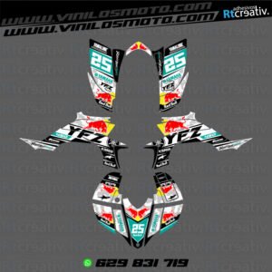ADHESIVOS Y PEGATINAS DE VINILO PARA YAMAHA YFZ 450 Rt005-13