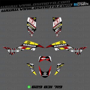 ADHESIVOS Y PEGATINAS DE VINILO PARA GAS GAS WILD Rt005-13