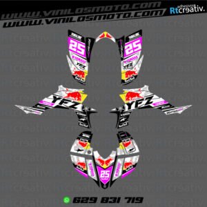 ADHESIVOS Y PEGATINAS DE VINILO PARA YAMAHA YFZ 450 Rt005-15