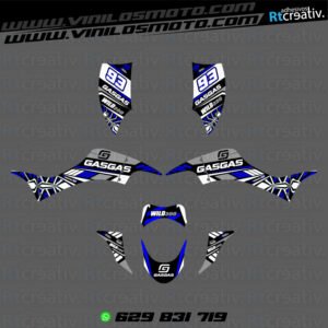 ADHESIVOS Y PEGATINAS DE VINILO PARA GAS GAS WILD Rt005-15