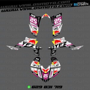 ADHESIVOS Y PEGATINAS DE VINILO PARA YAMAHA YFZ 450 Rt005-16