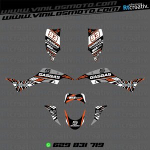 ADHESIVOS Y PEGATINAS DE VINILO PARA GAS GAS WILD Rt005-16