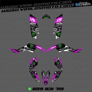 ADHESIVOS Y PEGATINAS DE VINILO PARA YAMAHA RAPTOR 350 Rt006-04