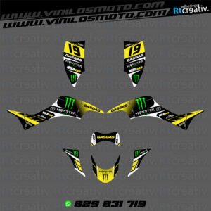 ADHESIVOS Y PEGATINAS DE VINILO PARA GAS GAS WILD Rt006-06