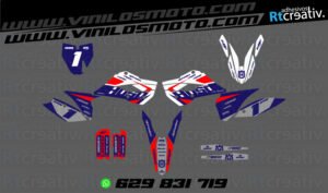 ADHESIVOS Y PEGATINAS DE VINILO HUSQVARNA ENDURO Y CROSS Rt006-06