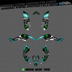ADHESIVOS Y PEGATINAS DE VINILO PARA YAMAHA RAPTOR 350 Rt006-06
