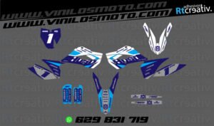 ADHESIVOS Y PEGATINAS DE VINILO HUSQVARNA ENDURO Y CROSS Rt006-07
