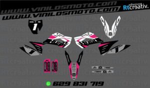 ADHESIVOS Y PEGATINAS DE VINILO HUSQVARNA ENDURO Y CROSS Rt006-09