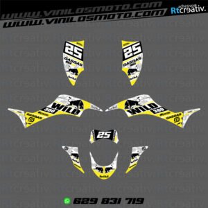 ADHESIVOS Y PEGATINAS DE VINILO PARA GAS GAS WILD Rt007-11
