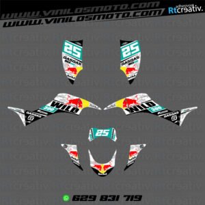 ADHESIVOS Y PEGATINAS DE VINILO PARA GAS GAS WILD Rt007-16