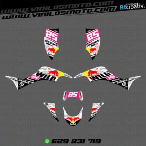 ADHESIVOS Y PEGATINAS DE VINILO PARA GAS GAS WILD Rt007-17