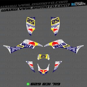 ADHESIVOS Y PEGATINAS DE VINILO PARA GAS GAS WILD Rt007-20