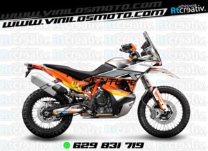 ADHESIVOS Y PEGATINAS DE VINILO KTM ADVENTURE Rt011-01