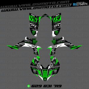 ADHESIVOS Y PEGATINAS DE VINILO PARA YAMAHA YFZ 450 Rt007-01