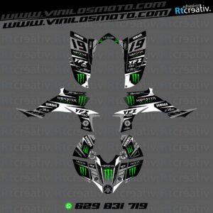 ADHESIVOS Y PEGATINAS DE VINILO PARA YAMAHA YFZ 450 Rt007-03