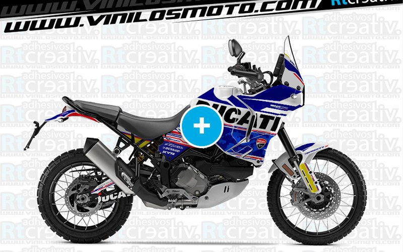 ADHESIVOS Y PEGATINAS DE VINILO DUCATI DESERTX Rt007