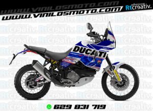 ADHESIVOS Y PEGATINAS DE VINILO DUCATI DESERTX Rt007-01
