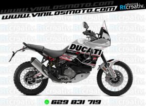 ADHESIVOS Y PEGATINAS DE VINILO DUCATI DESERTX Rt007-05