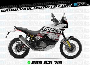 ADHESIVOS Y PEGATINAS DE VINILO DUCATI DESERTX Rt007-06