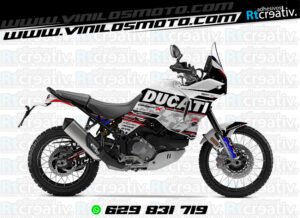 ADHESIVOS Y PEGATINAS DE VINILO DUCATI DESERTX Rt007-10