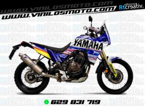 ADHESIVOS Y PEGATINAS DE VINILO YAMAHA TENERE Rt020-01
