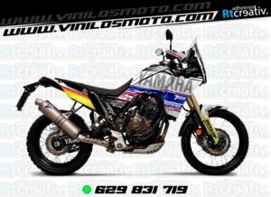 ADHESIVOS Y PEGATINAS DE VINILO YAMAHA TENERE Rt020-04