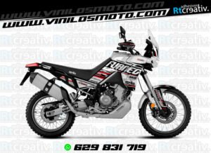 ADHESIVOS Y PEGATINAS DE VINILO APRILIA TUAREG 660 Rt007-06