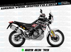 ADHESIVOS Y PEGATINAS DE VINILO APRILIA TUAREG 660 Rt007-10