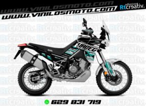 ADHESIVOS Y PEGATINAS DE VINILO APRILIA TUAREG 660 Rt007-11