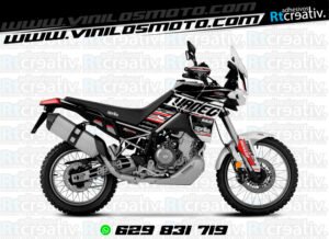ADHESIVOS Y PEGATINAS DE VINILO APRILIA TUAREG 660 Rt007-15