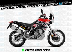 ADHESIVOS Y PEGATINAS DE VINILO APRILIA TUAREG 660 Rt007-17
