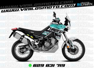 ADHESIVOS Y PEGATINAS DE VINILO APRILIA TUAREG 660 Rt007-19
