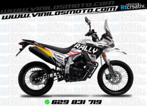 ADHESIVOS Y PEGATINAS DE VINILO VOGE 300 RALLY Rt009-04