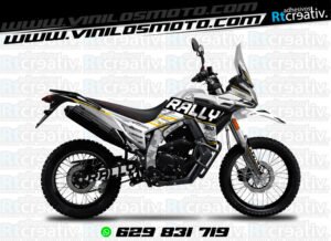 ADHESIVOS Y PEGATINAS DE VINILO VOGE 300 RALLY Rt009-05