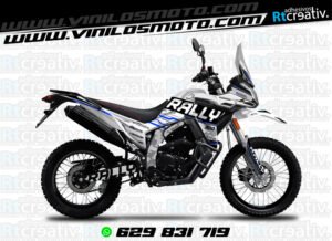 ADHESIVOS Y PEGATINAS DE VINILO VOGE 300 RALLY Rt009-06