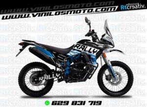 ADHESIVOS Y PEGATINAS DE VINILO VOGE 300 RALLY Rt009-09