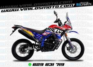 ADHESIVOS Y PEGATINAS DE VINILO VOGE 300 RALLY Rt009-13