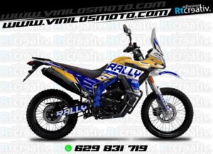 ADHESIVOS Y PEGATINAS DE VINILO VOGE 300 RALLY Rt009-14