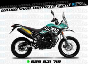 ADHESIVOS Y PEGATINAS DE VINILO VOGE 300 RALLY Rt009-17