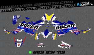 ADHESIVOS Y PEGATINAS DE VINILO DUCATI DESERTX Rt007-01