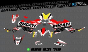 ADHESIVOS Y PEGATINAS DE VINILO DUCATI DESERTX Rt007-03