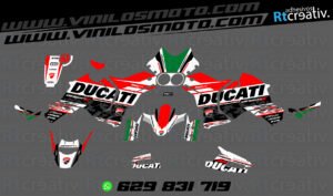 ADHESIVOS Y PEGATINAS DE VINILO DUCATI DESERTX Rt007-04