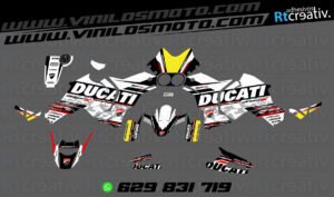 ADHESIVOS Y PEGATINAS DE VINILO DUCATI DESERTX Rt007-06