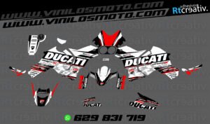 ADHESIVOS Y PEGATINAS DE VINILO DUCATI DESERTX Rt007-07