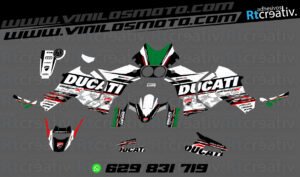 ADHESIVOS Y PEGATINAS DE VINILO DUCATI DESERTX Rt007-09