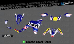 ADHESIVOS Y PEGATINAS DE VINILO APRILIA TUAREG 660 Rt007-01