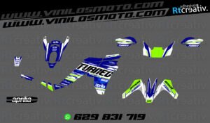 ADHESIVOS Y PEGATINAS DE VINILO APRILIA TUAREG 660 Rt007-03