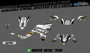 ADHESIVOS Y PEGATINAS DE VINILO APRILIA TUAREG 660 Rt007-07