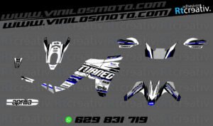 ADHESIVOS Y PEGATINAS DE VINILO APRILIA TUAREG 660 Rt007-09